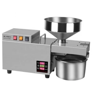REYES-S9S Stainless steel cocoa black seed oil press machine with Temperature control