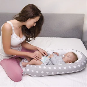 100% cotton Factory Wholesale Multi-ues Super Soft baby nest bed crib