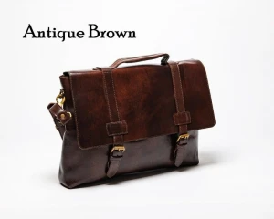 Leather Messenger Bag, Leather Briefcase