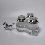 luxury canister candy storage