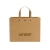 Import Custom made gold hot stamping logo shopping paper bag from China