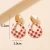 Import OEM ODM Fashion Pokla Dot Fashtion Ear Stud Earrings For Women Factory Wholesale from China