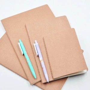 Simple A4 student custom notebook Kraft Notebook