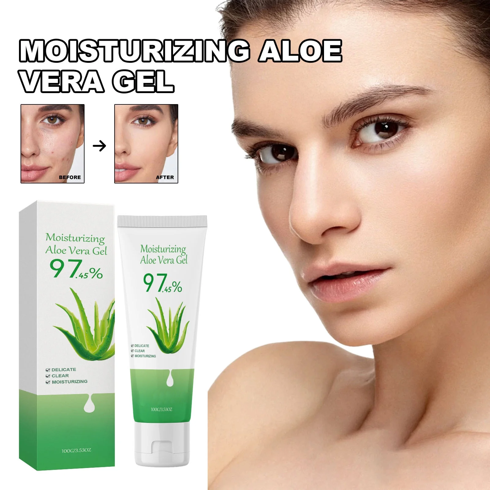 Label 97 Buy Private Label 97% Aloe Vera Gel Moisturizing from Guangzhou ...