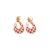 Import OEM ODM Fashion Pokla Dot Fashtion Ear Stud Earrings For Women Factory Wholesale from China