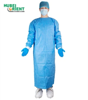 Prevent Liquid Splash FDA Level-3 Disposable SMS Surgical Gown