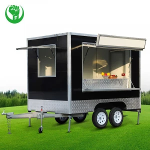 American standard concession trailer for sale, mobile food truck food trailer kitchen with cooking equipment