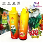 Top Bangking Triple 100K Watermelon Ice Red Bull Strawberry Kiwi Rechargeable Vape