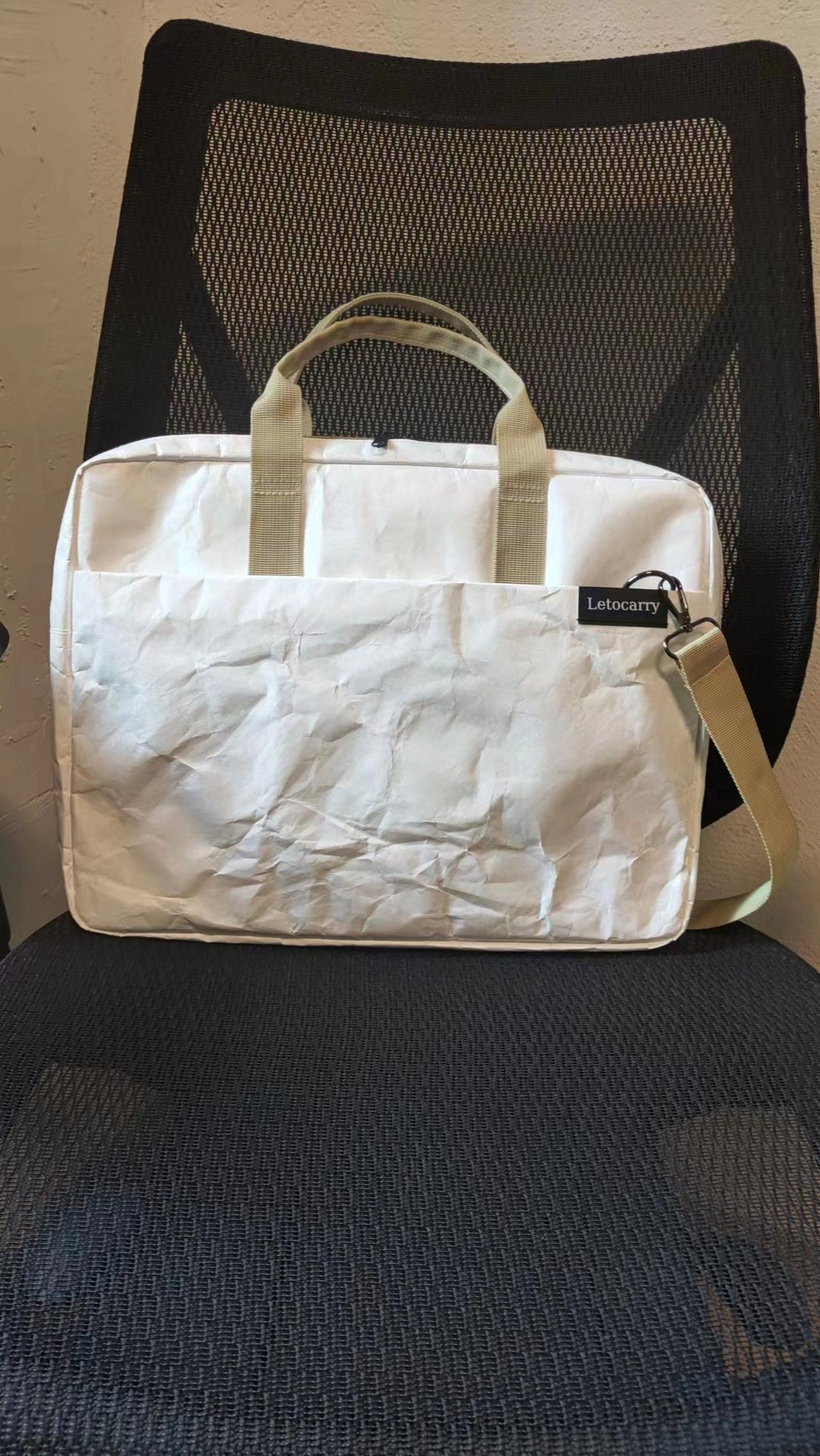 Buy Eco ,sustainable,tyvey Laptop Bag,messenger Bag from Leto New