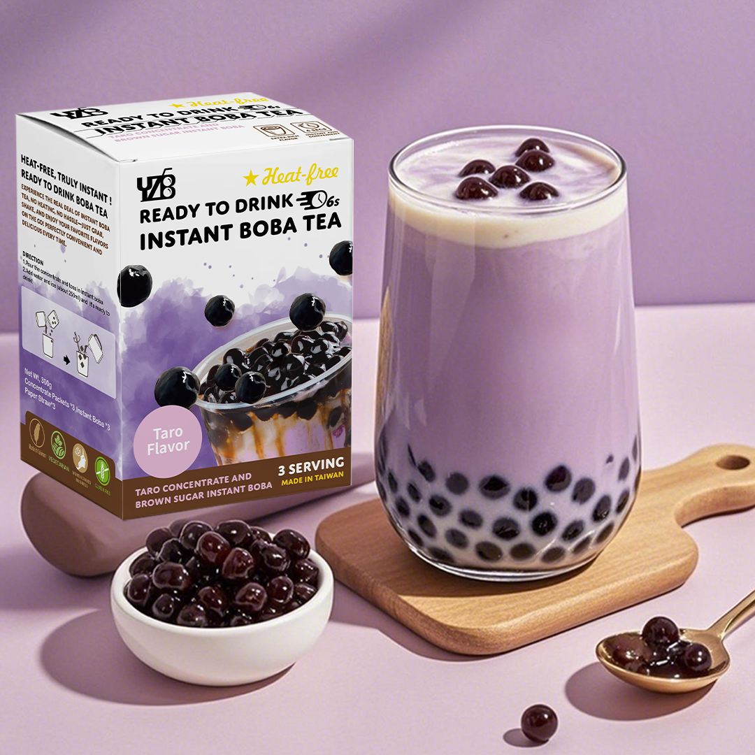 Buy Yzb Ready To Drink Instant Boba Tea Taro From Ying Xuan Zhuang