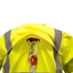 Durable Oxford Waterproof Windproof Safety Reflective Jacket Multi Pocket Practical High Visibility Safety Reflective J