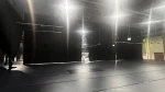 Flame-Retardant Black Stage Curtain – 3000 m² Bulk Lot