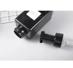 450mL Square PETG Face Wash Hand Wash Mousse Foam Pump Sub Bottle