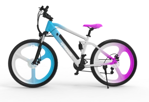 500W Electric Bike with 36V Battery, Dual Shock Absorption, and Disc Brakes – 26" Tires