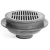 Import Round and Square Cast Iron Area Drain from China