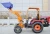 Import 0.4 ton mini wheel loader single cylinder with various attachments for sale from China