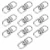 Import SS Swivel Double Ring Shackles 256-03780-00 from Taiwan