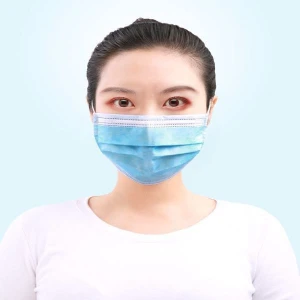 3ply disposable non-woven sugical isolation face mask for virus protection