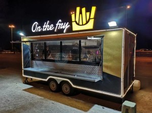 French Fry Food Trailer