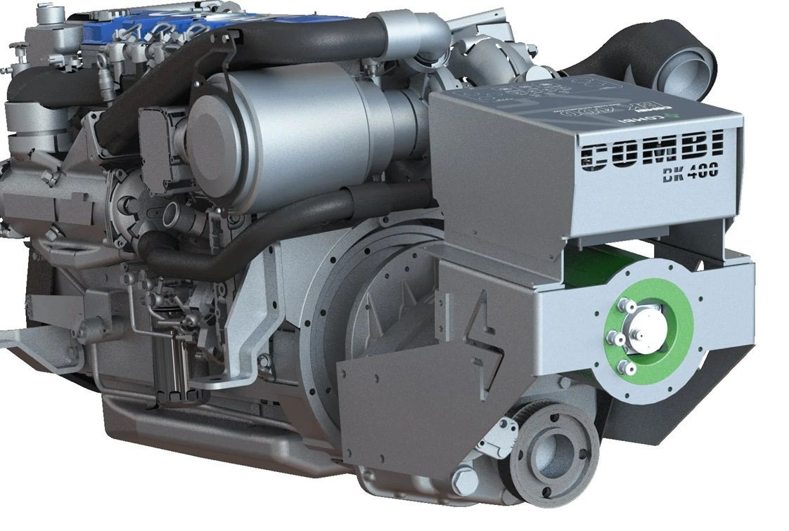 Buy Used Combi Hybrid Electric Propulsion Motor 15,0 Kw 48vdc from ...