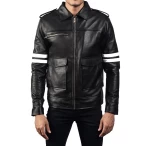 Dragonhide Black Leather Jacket