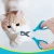 Import Stainless Steel Pet Nail Scissor Pet Dog Cat Nail Clippers Angled Blade Dog Nail Trimmers from China