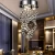 Import Modern European Style Round Surface Mounted Living Room Dining Room Crystal Ceiling Chandelier from China