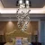 Modern European Style Round Surface Mounted Living Room Dining Room Crystal Ceiling Chandelier