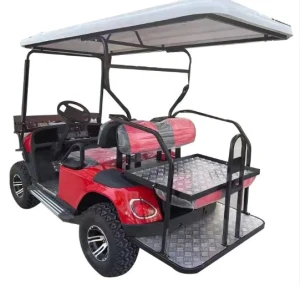 Wedding Cheap Powered Approved Zone 4 Seats Low Price Leather Electric Club Golf Carts For Sale