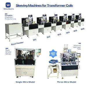 Sleeving Machines for Transformer Coils