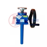 Manual worm gear screw jack