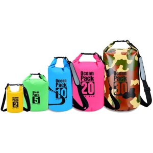 Floating waterproof drybags to keep all your valuables dry! Available in various sizes and customizable!
