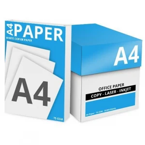 New Box (2500 Sheets, 5 Reams) White A4 Paper 75GSM Photocopy