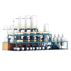 Best price waste oil pyrolysis oil lube vacuum distillation recycling used engine oil purifying to diesel unit