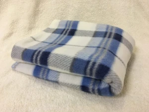 Two sides brushed Fleece Blanket