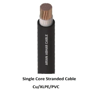 Single Core Stranded Cable (Cu/XLPE/PVC)