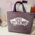 Import Eco-Friendly Grey Reusable Felt Grocery Shopping Handbag Tote Bag For Women from China