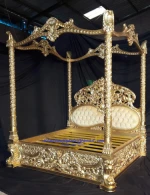 Classic King Bed Canopy 002