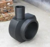 HDPE pipe fittings large PE   scour tee for dredging