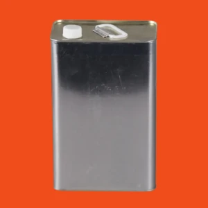 Wholesale New & Original Empty 4L Metal Tin Cans with Lids and Handles Square Shape for Paint Food Oil Usage