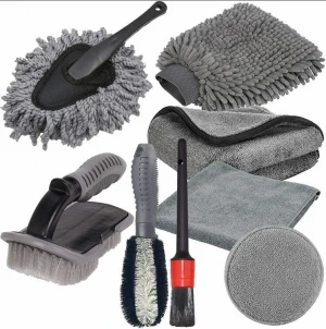 Car Clean Brush System Of 9 Pieces A Set