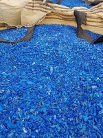HDPE Blue Drum Regrind