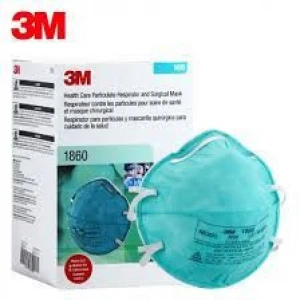 3M N95 1860 Mask / FFP2 N95 Conical Disposable Mask,7- 3-PLY MASK