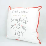 100% cotton digital printed  custom cushion pillow cushion cover