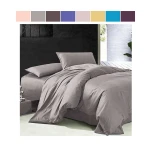 100% Microfiber duvet cover, 70-120GSM custom printed microfiber bed sheets and adult bedding set