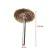 Import 10pcs Mini Wire Brush Wheel Cup Brass Steel Wire Brush Set 1/8inch (3mm) Shank For Drill Rust Weld Die Grinder from China