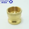 1/2" ~8" Forging Brass material Cam & Groove Coupling Mil A-A59326 standard NPT Inside Thread Type Male Couplings Camlock A