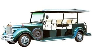 12 seats electric classic car tourist sightseeing electric car CE approved