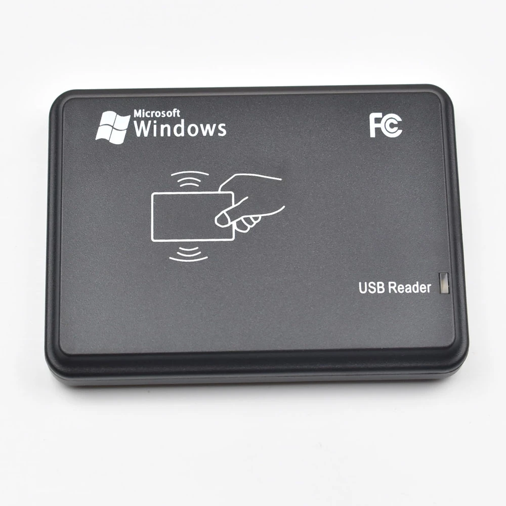 125KHz RFID EM4100 Proximity Sensor Smart USB Card Reader
