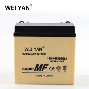 12v 9AH high quality battery chargeable GEL Maintenance free battery